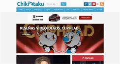 Desktop Screenshot of chikiotaku.mx